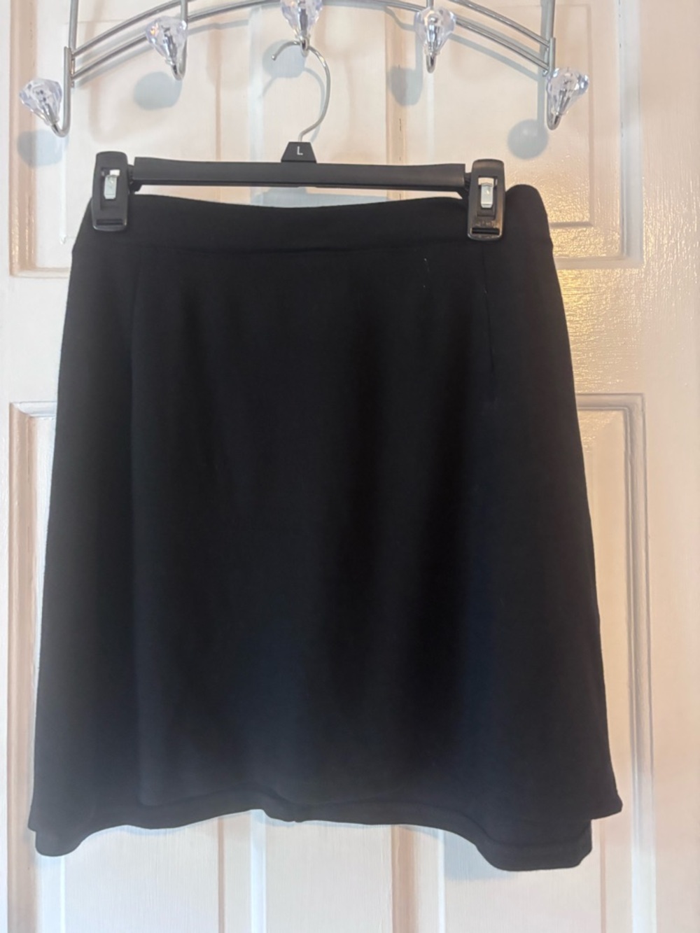 Classic Black Women's A-Line Skirt